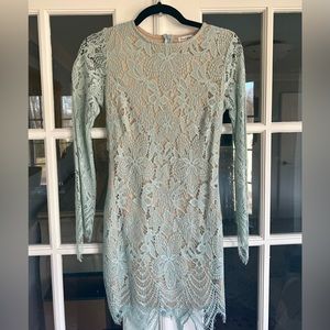 Nordstroms Light Blue Lace Dress